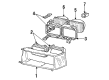 Diagram for Audi 5000 Bulb Socket - 161-941-165-A