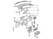 Diagram for Audi 90 Ashtray - 893-857-951-A-BE5