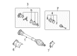 Diagram for Audi RS4 Axle Shaft - 8E0-407-271-AT