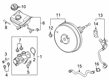 Diagram for Audi Brake Booster - 36A-612-107-B