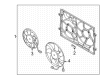 Diagram for Audi S3 Cooling Fan Assembly - 5WA-121-203-Q