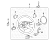 Diagram for Audi Q7 Steering Wheel - 4E0-419-091-CL-WVG