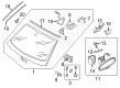 Diagram for Audi A6 allroad Parking Sensors - 4N0-907-566-AH