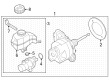 Diagram for Audi Brake Master Cylinder - 3Q1-614-019-F