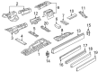 Diagram for Audi A8 Quattro Floor Pan - 4H4-803-073-TA