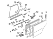 Diagram for Audi Door Moldings - 4D4-853-765