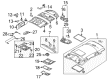 Diagram for Audi A6 Quattro Interior Lights - 4L0-947-123-12T