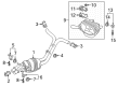 Diagram for Audi S8 Exhaust Hanger - 4M0-253-147-G