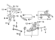 Diagram for Audi RS5 Steering Knuckle - 8K0-505-431-AS