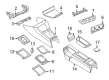 Diagram for Audi 90 Ashtray - 893-857-951-G-P11