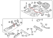 Diagram for Audi Battery Trays - 8J0-804-277-C