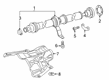 Diagram for Audi S4 Driveshaft - 8W0-521-101-A