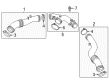 Diagram for Audi S8 Air Intake Hose - 4H0-129-615-E