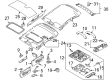 Diagram for Audi A4 Interior Lights - 8E0-947-111-A-4QC