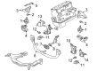 Diagram for Audi A6 Engine Mount - 8D0-399-107-T