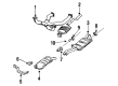 Diagram for Audi V8 Quattro Muffler - 441-253-088-B