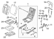 Diagram for Audi Q7 Seat Cushion Pad - 4M0-883-375-C