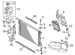 Diagram for Audi Radiator - 8W0-121-218