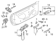 Diagram for Audi RS5 Interior Door Handle - 8W6-837-020-H-4PK