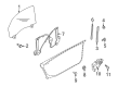 Diagram for Audi Window Channel - 420-837-933