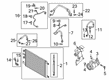 Diagram for Audi A/C Service Cap - 3D0-820-581