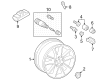 Diagram for Audi TPMS Sensor - 5Q0-907-275-F