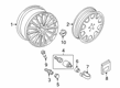 Diagram for 2019 Audi A8 Quattro Alloy Wheels - 4N0-601-025-B