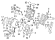 Diagram for Audi Door Lock - 4F5-827-505-D