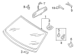 Diagram for Audi SQ5 Windshield - 8R0-845-099-T-NVB