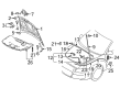 Diagram for Audi Hood Hinge - 4F0-823-301