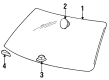 Diagram for Audi A6 Quattro Windshield - 4A0-845-099-Q