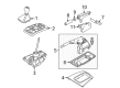 Diagram for Audi RS4 Shift Knob - 8E0-863-278-DR-TAV