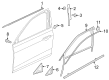 Diagram for Audi S8 Door Moldings - 4N0-837-475-C-T94