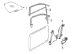 Diagram for Audi S8 Window Channel - 4E0-837-440-L