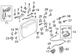 Diagram for Audi Window Switch - 8K0-959-855-B-V10