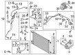 Diagram for Audi A/C Condenser - 5Q0-816-411-BF