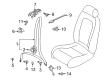 Diagram for Audi A5 Seat Belt - 8F0-857-806-C-V04