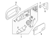 Diagram for Audi Mirror Cover - 4B0-857-505-01C