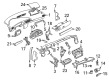 Diagram for Audi S4 Glove Box - 8D1-880-302-G-1VE