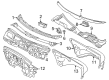 Diagram for Audi Dash Panels - 4G1-805-432