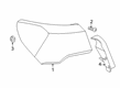 Diagram for Audi Q3 Tail Light - 83A-945-091-A