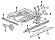 Diagram for Audi 5000 Quattro Pillar Panels - 443-853-289-F-01C