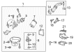 Diagram for Audi A8 Quattro Air Filter Box - 4H0-133-824-M