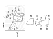 Diagram for Audi R8 Pillar Panels - 420-867-287-A-NU3