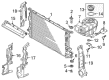 Diagram for Audi RS7 Radiator - 4G0-121-251-N