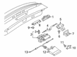 Diagram for Audi Door Latch Cable - 4M8-827-535-A