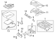 Diagram for Audi SQ5 Seat Cushion Pad - 8R0-881-361-P