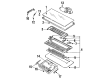 Diagram for Audi 200 Weather Strip - 443-877-297-B-01C