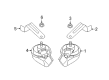 Diagram for Audi A6 Horn - 4H0-951-223