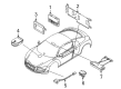 Diagram for Audi R8 Body Control Module - 8J0-959-433-E